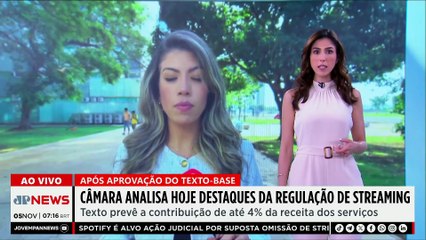Câmara vota destaques sobre projeto de regulamentação de streaming