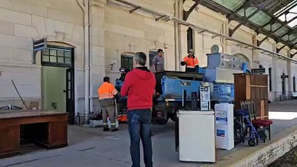 La Comisión Ferroviaria Regional pide por la protección de la infraestructura de la estación