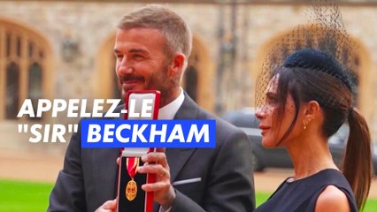 Angleterre : David Beckham anobli par le roi Charles III