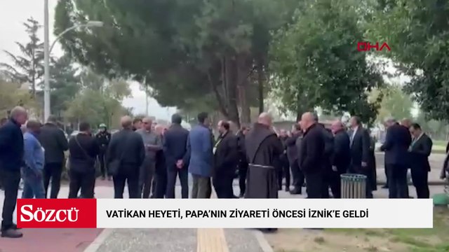 Vatikan heyeti, Papa’nın ziyareti öncesi İznik’e geldi