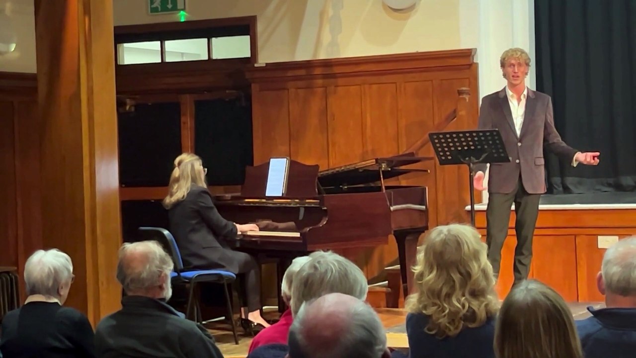 Dolgellau Music Club members delighted by pianist Madeleine Roberts, soprano Ellie Forrester, and tenor Oscar Bowen-Hill