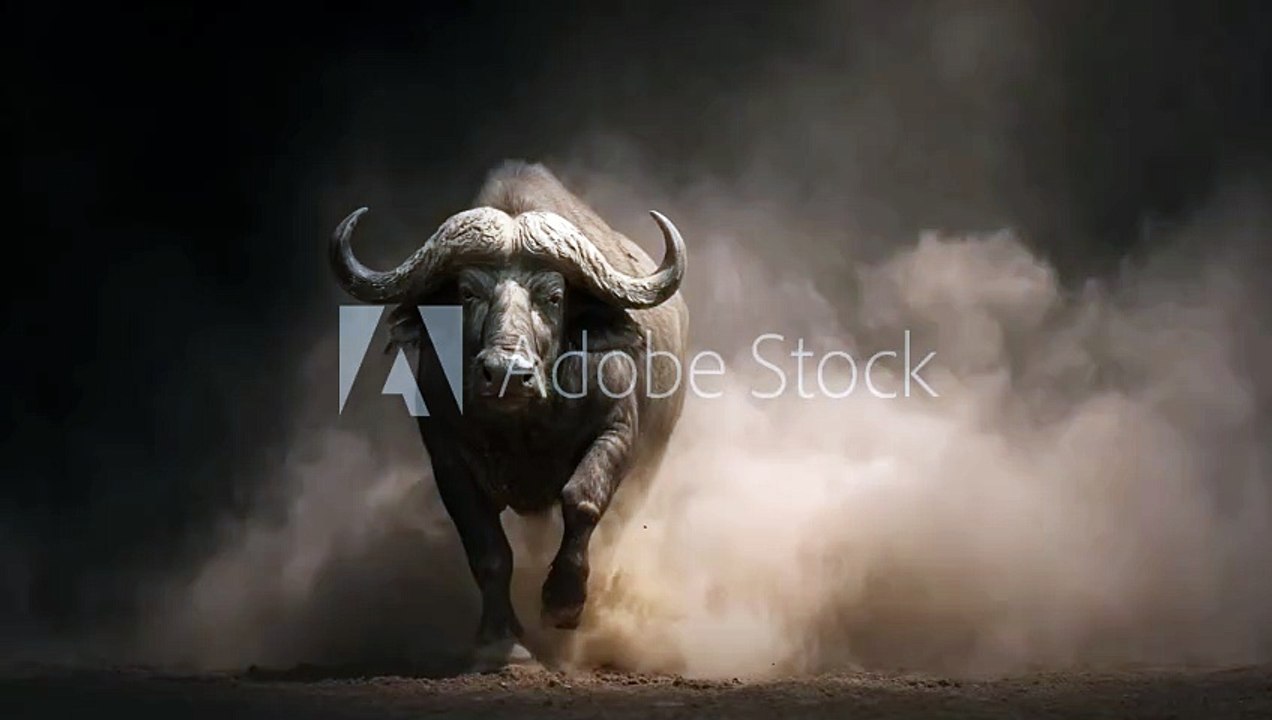 Bufflo running _Video_HD_Preview
