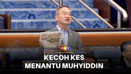 Wakil rakyat bertikam lidah isu terowong, menantu Muhyiddin