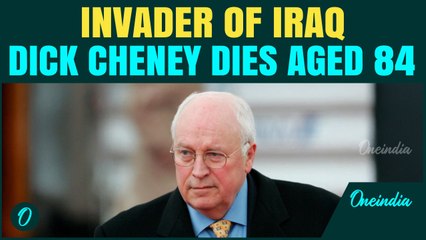 'BUTCHER of Iraq' Dick Cheney DIES at 84 | Former U.S VP Orchestrated U.S Invasion of Iraq in 2003