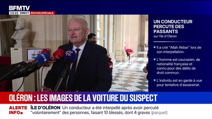 Oléron: “Il y a un effet de sidération, d'inquiétude profonde pour les victimes”, indique Olivier Falorni, député de Charente-Maritime