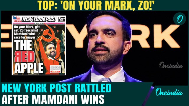 U.S BREAKING: 'Communist' Mamdani Mocked by New York Post After Historic Mayoral Win in NYC 2025