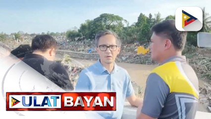 DPWH Sec. Dizon, binisita ang umapaw na flood control project sa Cebu dulot ng Bagyong #TinoPH