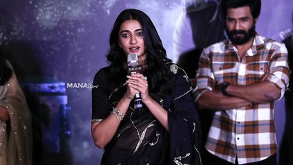 Actress Maanasa Choudhary Speech @ Aaryan (Telugu) Pre Release Press-Meet