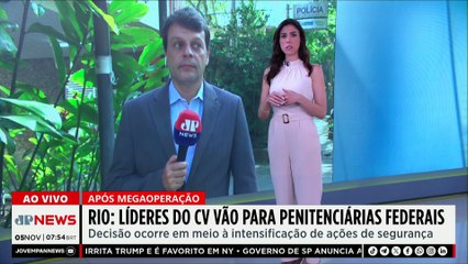 Rio transfere chefes do crime organizado para penitenciárias federais