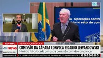 Lewandowski é convocado para Comissão de Segurança Pública da Câmara