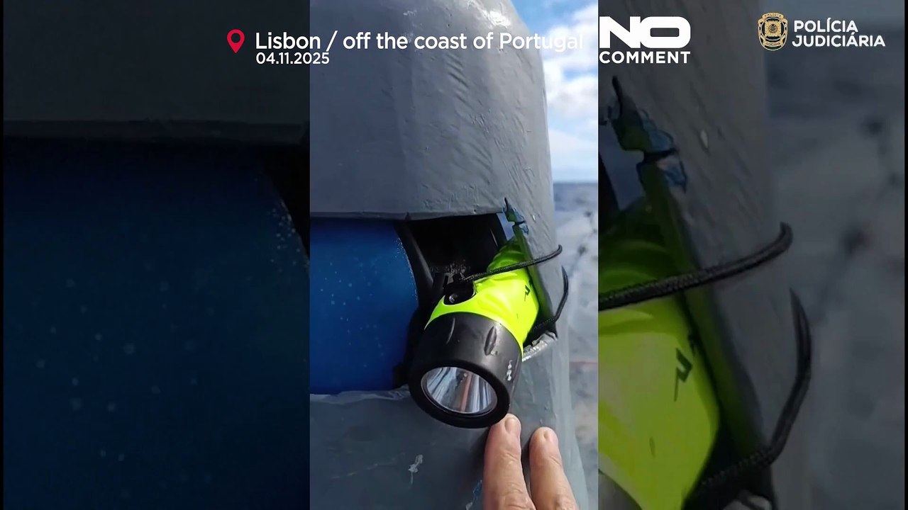 Portugal fängt Narco-U-Boot mit 1,7 Tonnen Kokain auf dem Weg nach Europa ab
