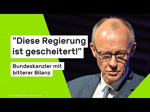 Diese Regierung ist gescheitert! Bundeskanzler mit bitterer Bilanz