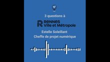 3 questions à - Rennes ville et métropole