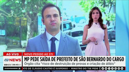 MP-SP recorreu ao STJ para afastar prefeito de São Bernardo do Campo