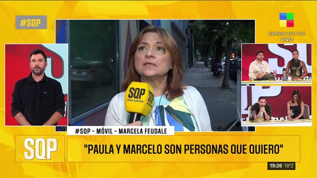 Marcela Feudale se metió en el escándalo Tinelli - disparó contra Soledad Aquino y defendió a Paula Robles