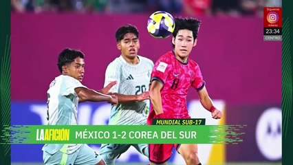 México cae ante Corea del Sur en su debut del Mundial Sub-17