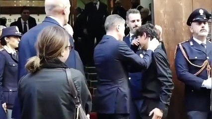 Napoli - I funerali del poliziotto Aniello Scarpati (05.11.25)