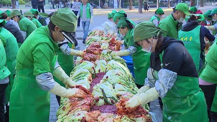 [부산] 사랑의 김장 나누기...4천 포기 어려운 이웃에 전달 / YTN