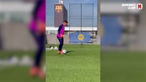 Ter Stegen ya vuelve a entrenarse