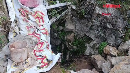 Ferhat Dağı’na şoke eden detay! Tepeden içeriye doğru 15 metre...