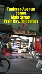 Taniman Avenue corner Mais Street in Pasig City in the Philippines