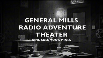 General Mills Radio Adventure Theater - King Solomon's Mines (Old Time Radio Adventure)
