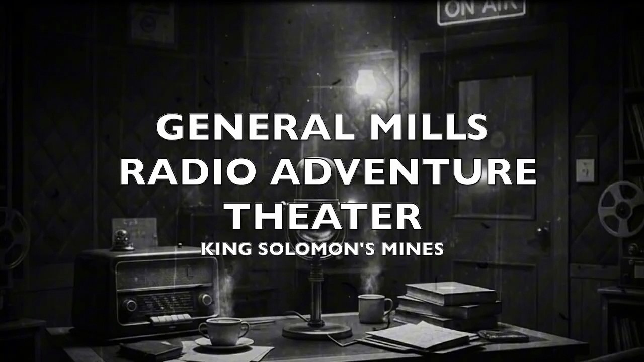 General Mills Radio Adventure Theater - King Solomon's Mines (Old Time Radio Adventure)