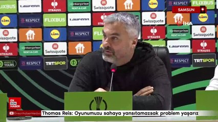Thomas Reis: Oyunumuzu sahaya yansıtamazsak problem yaşarız