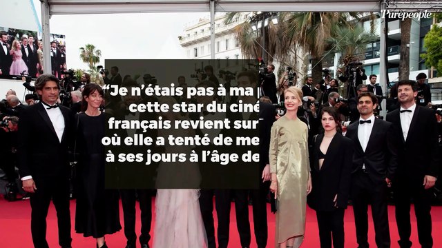“Je n’étais pas à ma place” : cette star du cinéma français revient sur la fois où elle a tenté de mettre fin à ses jours à l’âge de 14 ans