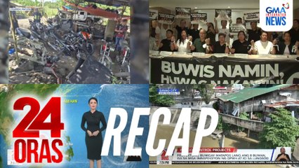 24 Oras: (Part 2) Update sa Bagyong Tino at isa pang bagyo | INC, magkakasa ng religious rally | 100 araw matapos balaan ni PBBM ang mga tiwali, atbp.