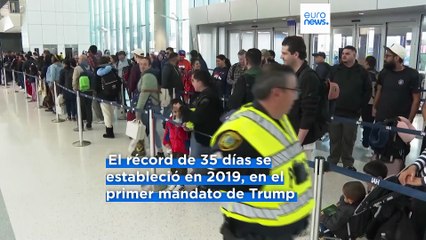 El cierre del Gobierno de EE.UU. se convierte en el más largo jamás registrado