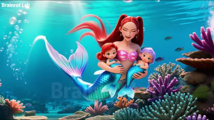 Baby Rumi Rescues the Pregnant Mermaid Mira From Danger - KPOP Demon Hunters