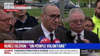 Personnes volontairement percutées sur l’île d’Oléron: "Deux personnes sont très sérieusement touchées", souligne Laurent Nuñez