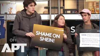 ‘Shame on Shein’: Furious Parisians Rally Against Fast Fashion Giant | APT