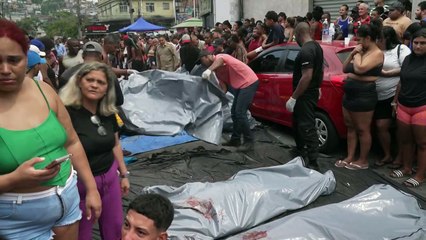 Lula denuncia "matanza" en operación policial en Rio y pide investigación