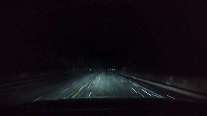 Driving with poor visibility