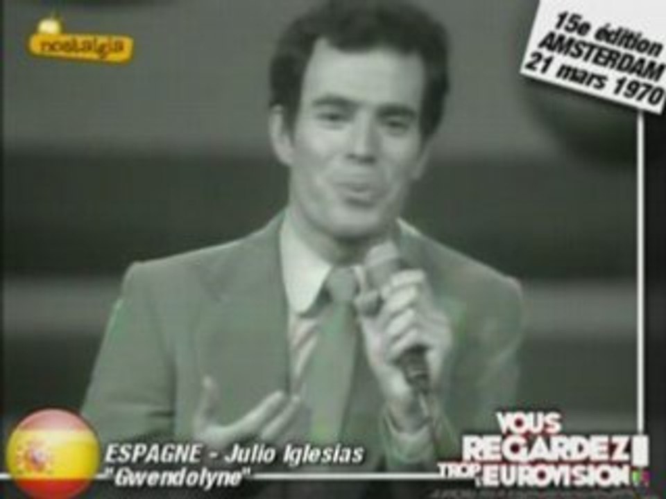 Julio Iglesias Eurovision 1970