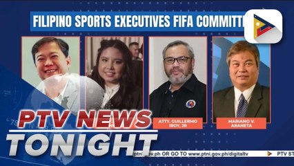 Filipino executives appointed as FIFA committee members