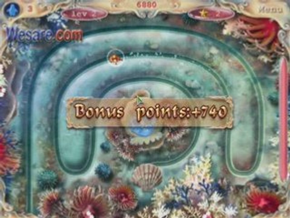Aqua Pearls a Great Game Like Zuma free games at ...