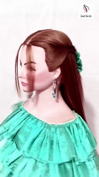 easy hairstyle|simple hair style for ladies|front braid hair style|wedding front hairstyle|hairstyle wedding front hairstyle, bridal hairstyle front look, front braid hair style, front braid hairstyles, front hairstyle for saree, front hairstyle for wedd