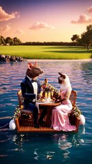 Unlikely Love: A Rat Dates a Cat 🐭❤️🐱 | Cute Animal Romance Story