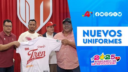 Béisbol: Tren del Norte ⚾️ presenta nuevos uniformes (¡Listos para La Profesional 2025!) ✅