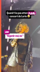 Lorie balance : « Regarde-moi, toi »  De quoi faire réagir ses fans !