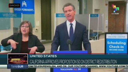 United States: California approves preposition 50 on district redistribution