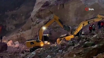 Ordu'da taş ocağında göçük: Enkaz altında kalanlar var