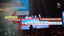 América Latina celebra 20 años del histórico rechazo al ALCA