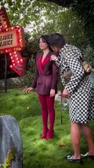 Jenna Ortega Presents Enrique Melendez with the "Future of Fashion Award"