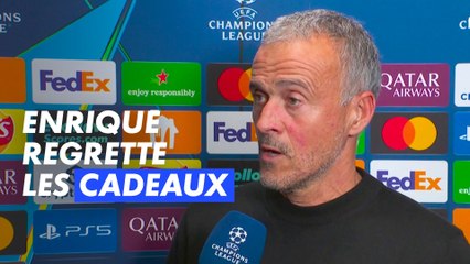 Ligue des champions - Enriqué : "On a fait trop de cadeaux"