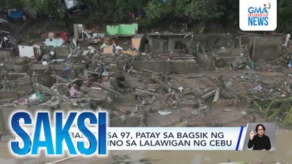 'Di bababa sa 97, patay sa bagsik ng Bagyong Tino sa lalawigan ng Cebu | Saksi