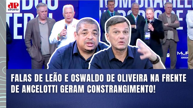 NÃO DÁ, CARA! DEPOIS DESSA, o ANCELOTTI poderia... Falas de Leão e Oswaldo de Oliveira REPERCUTEM!